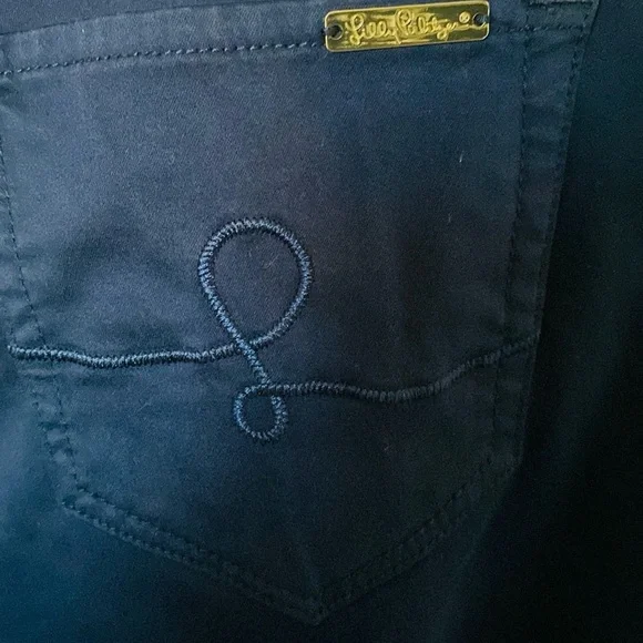 Lilly Pulitzer Worth Skinny Pants Size 8 - Picture 9 of 13